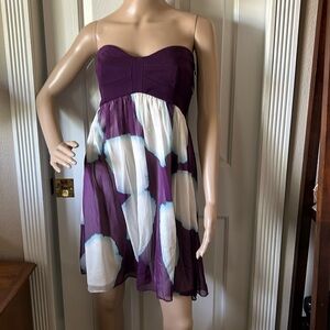 Diane von Furstenberg size 8 strapless dress